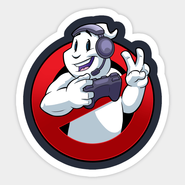 Ghostbusters World Hub Logo Sticker by GB World Hub